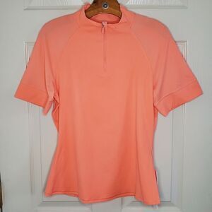 NWT Lululemon Nulux Half-Zip Golf Short-Sleeve Shirt Size 12